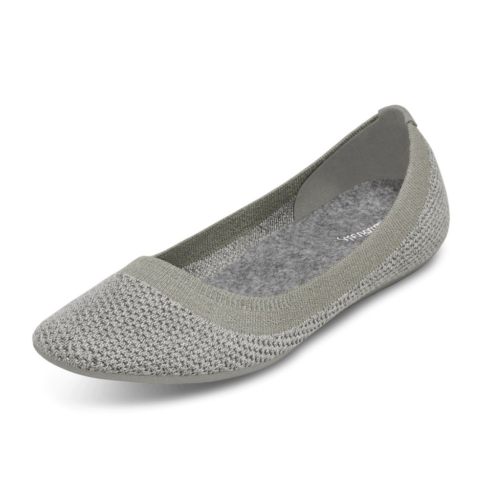 Allbirds Women's Tree Breezers - Flats Grey - PTZ962347